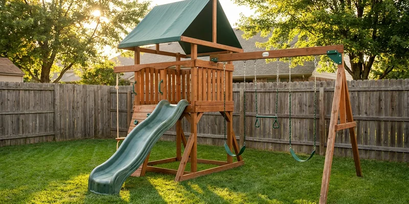 backyard discovery swing set