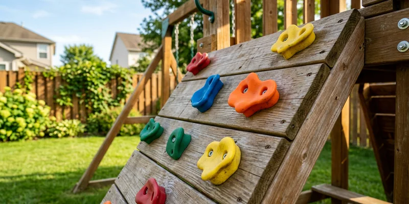 climbing rocks for playset