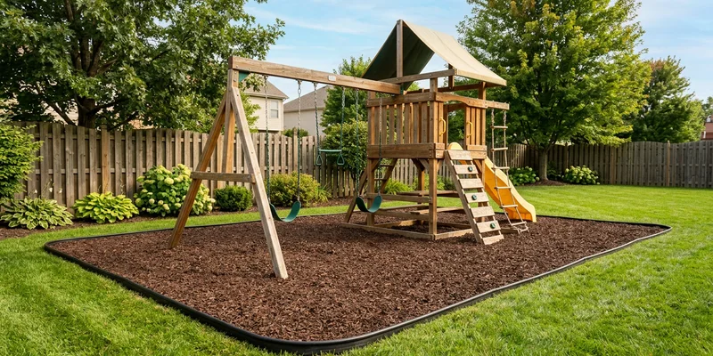 ground cover under swing set