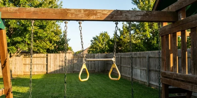 trapeze bar for swing set